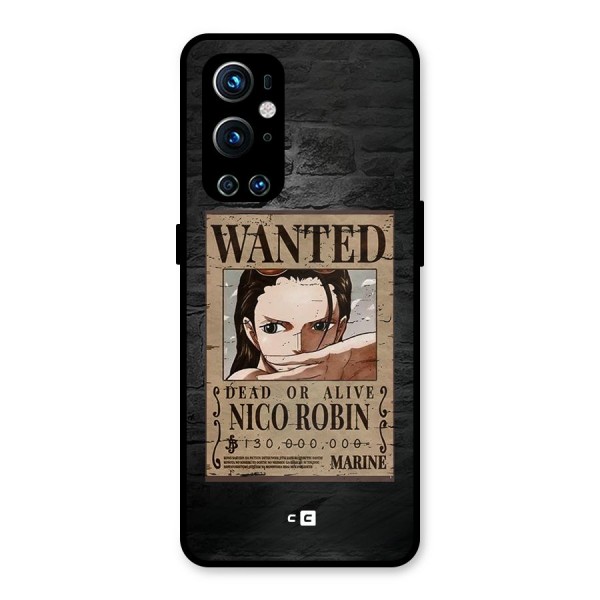 Nico Robin Wanted Metal Back Case for OnePlus 9 Pro