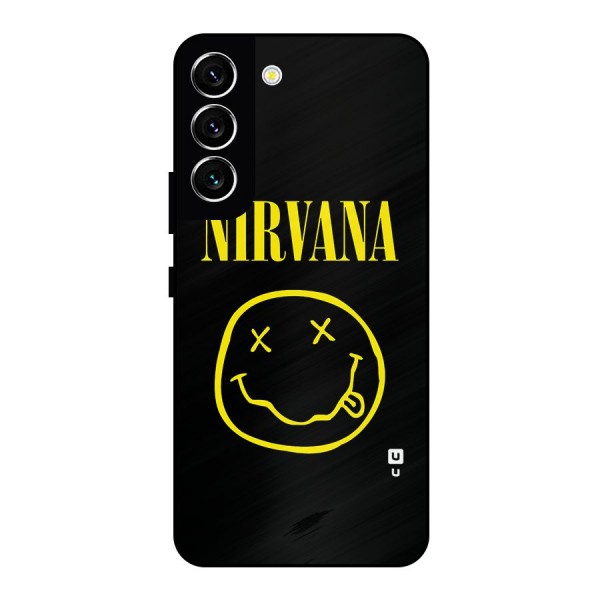 Nirvana Smiley Metal Back Case for Galaxy S22 5G