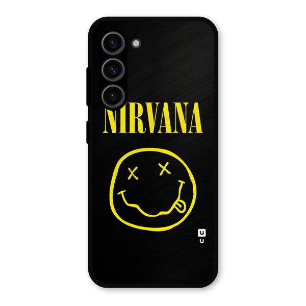 Nirvana Smiley Metal Back Case for Galaxy S23