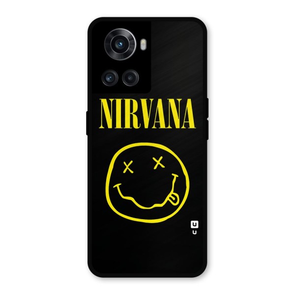 Nirvana Smiley Metal Back Case for OnePlus 10R