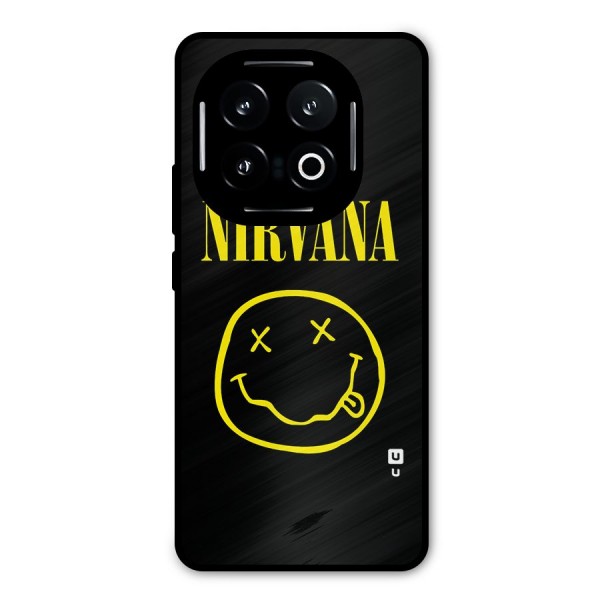 Nirvana Smiley Metal Back Case for iQOO 13