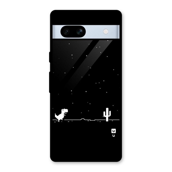 No Connection Night Glass Back Case for Google Pixel 7a