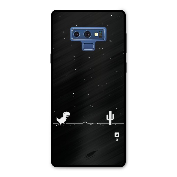 No Connection Night Metal Back Case for Galaxy Note 9