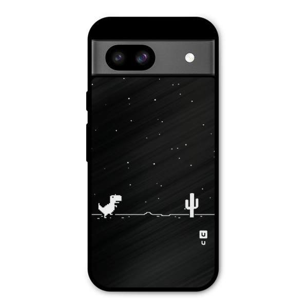 No Connection Night Metal Back Case for Google Pixel 8a