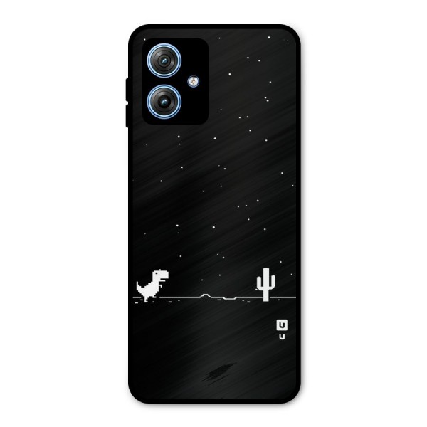 No Connection Night Metal Back Case for Moto G54