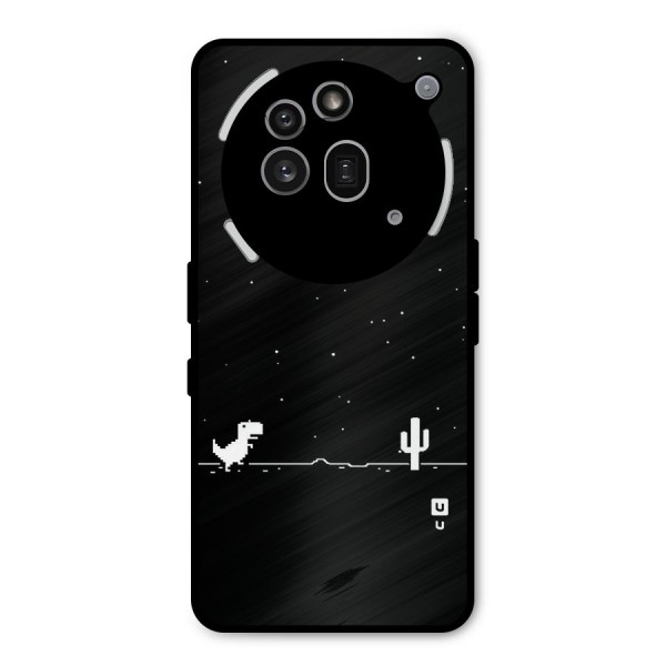 No Connection Night Metal Back Case for Nothing Phone 3a Pro
