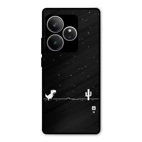 No Connection Night Metal Back Case for Realme GT 6