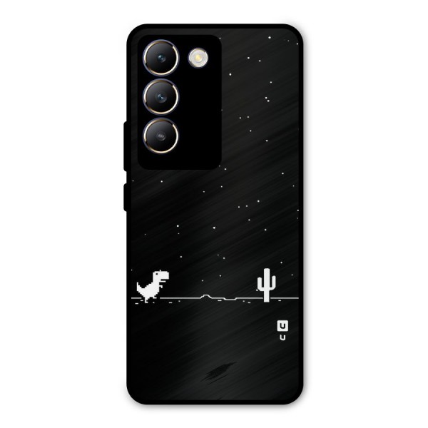 No Connection Night Metal Back Case for Vivo Y200e