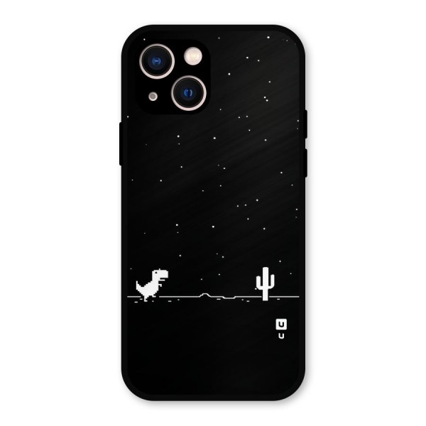 No Connection Night Metal Back Case for iPhone 13