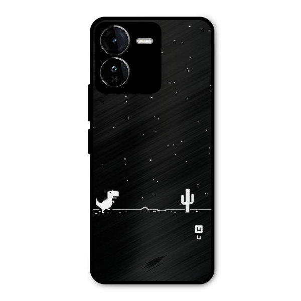 No Connection Night Metal Back Case for iQOO Z9