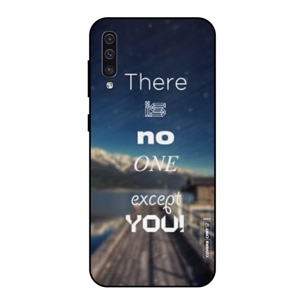 No One But You Metal Back Case for Galaxy A30s