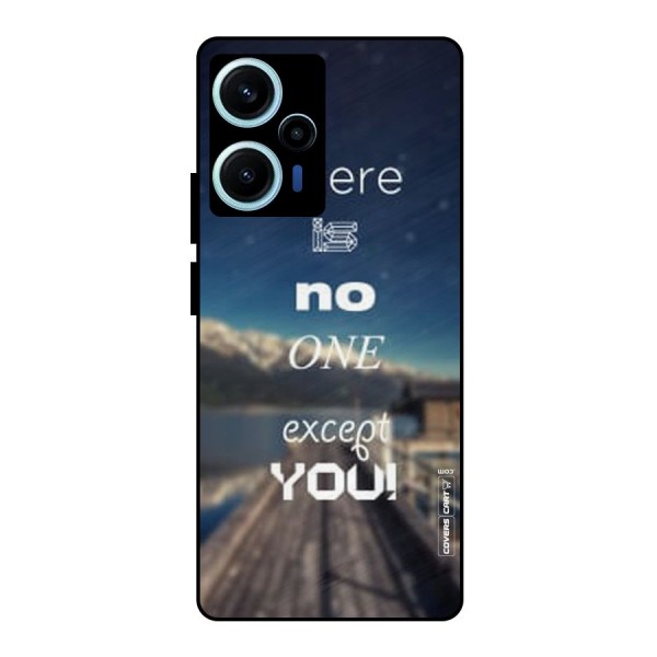 No One But You Metal Back Case for Poco F5
