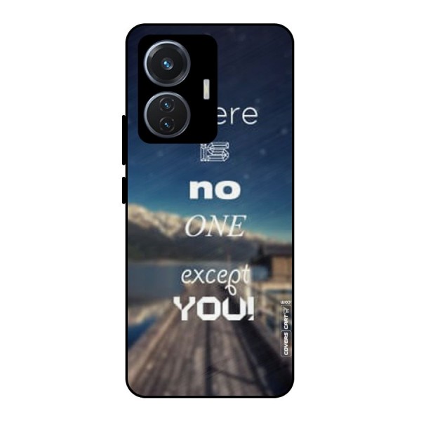 No One But You Metal Back Case for iQOO Z6 44W