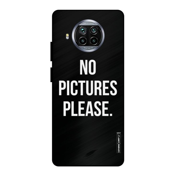 No Pictures Please Metal Back Case for Mi 10i
