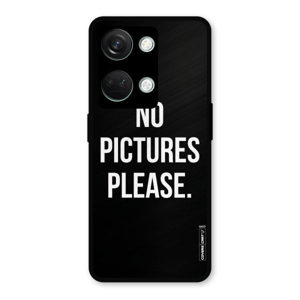 No Pictures Please Metal Back Case for OnePlus Nord 3