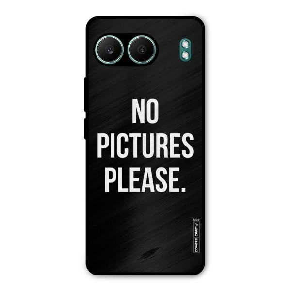 No Pictures Please Metal Back Case for OnePlus Nord 4