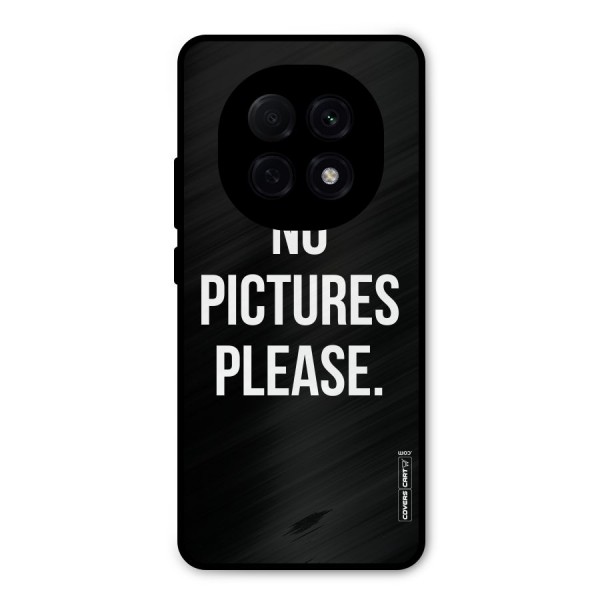 No Pictures Please Metal Back Case for Oppo F29 Pro