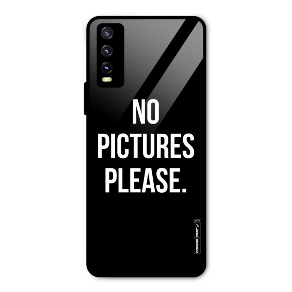 No Pictures Please Metal Back Case for Vivo Y20i