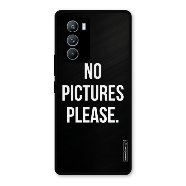 No Pictures Please Metal Back Case for iQOO 9 SE