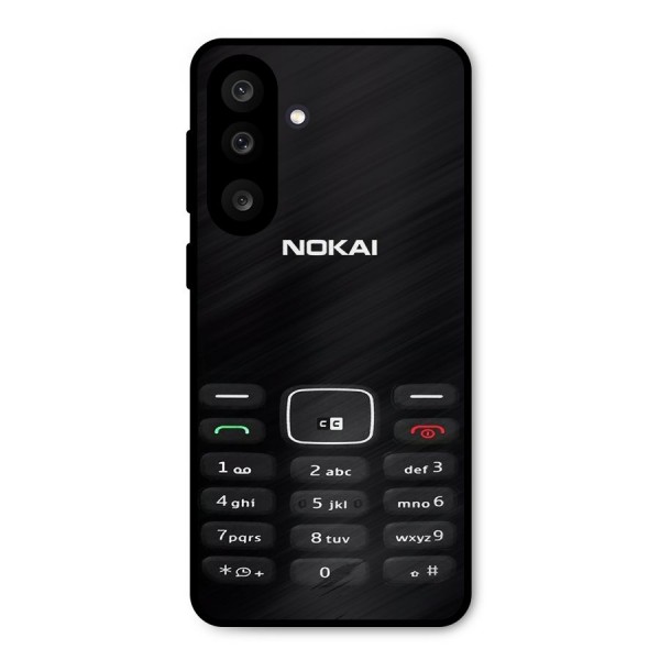 Nokia Bar Print Metal Back Case for Galaxy M56