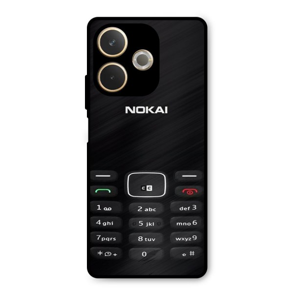 Nokia Bar Print Metal Back Case for Oppo A5 Pro