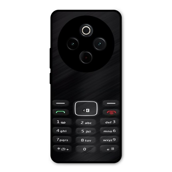 Nokia Bar Print Metal Back Case for Vivo T4