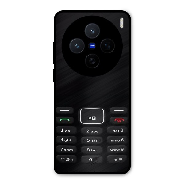 Nokia Bar Print Metal Back Case for Vivo X200