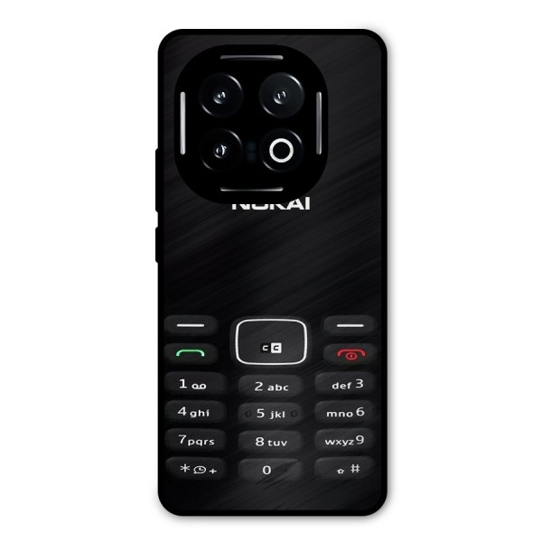 Nokia Bar Print Metal Back Case for iQOO 13
