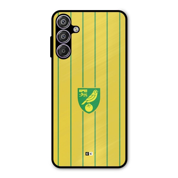 Norwich City Metal Back Case for Galaxy F15