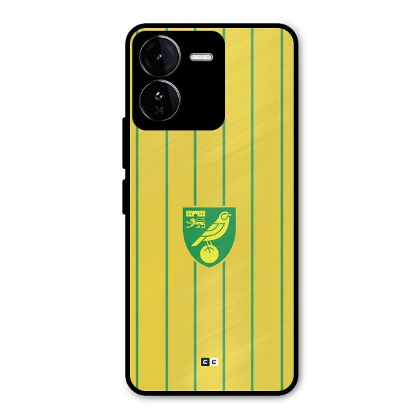Norwich City Metal Back Case for iQOO Z9