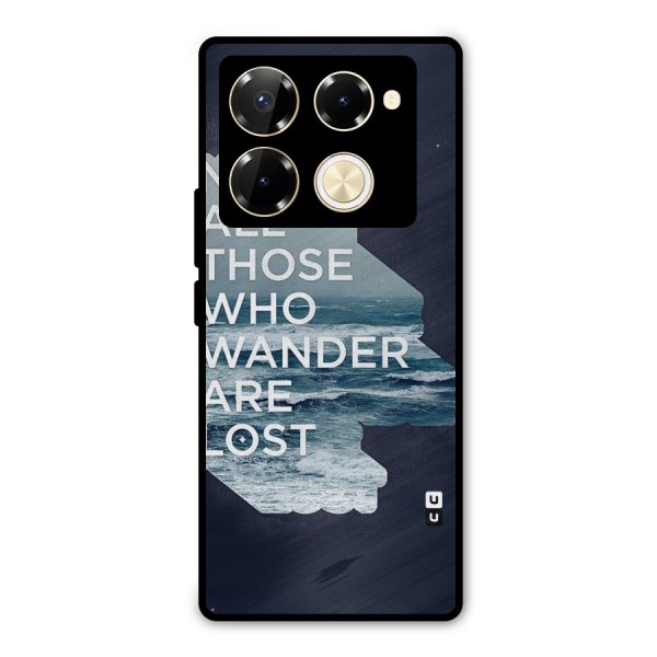 Not Lost Metal Back Case for Infinix Note 40 Pro Plus