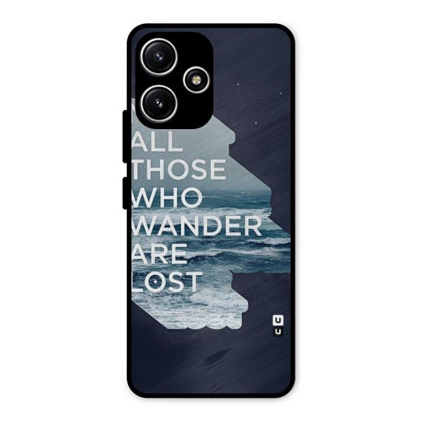 Not Lost Metal Back Case for Redmi 12 5G