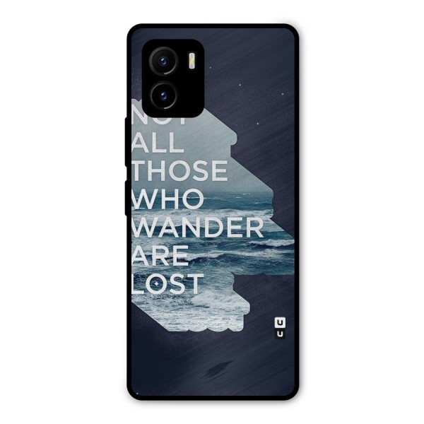 Not Lost Metal Back Case for Vivo Y15s