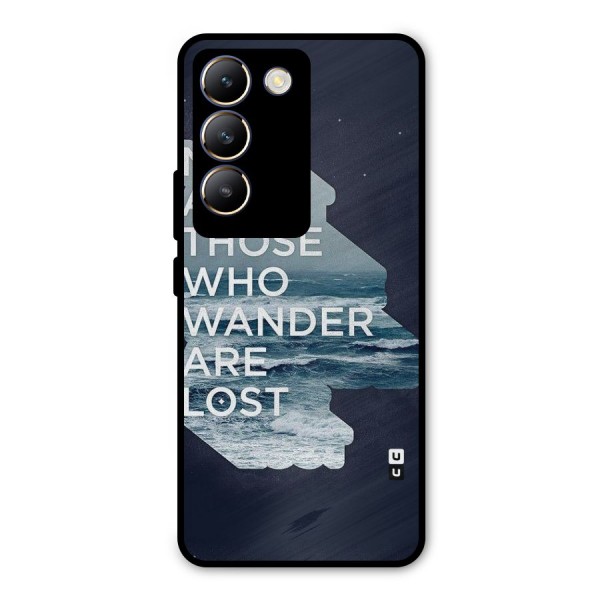 Not Lost Metal Back Case for Vivo Y200e