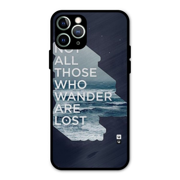 Not Lost Metal Back Case for iPhone 11 Pro Max