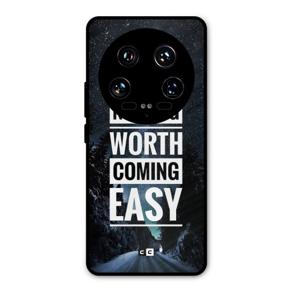 Nothing Worth Easy Metal Back Case for Xiaomi 14 Ultra