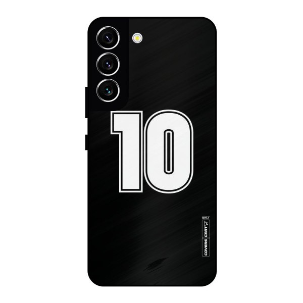 Number 10 Metal Back Case for Galaxy S22 5G