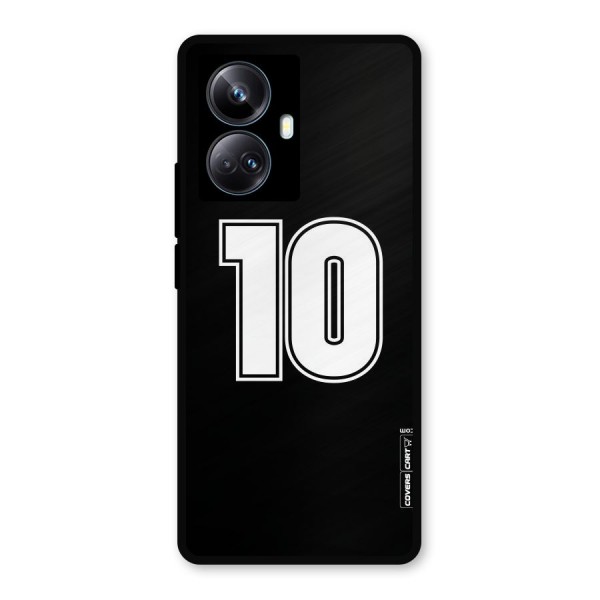 Number 10 Metal Back Case for Realme 10 Pro Plus