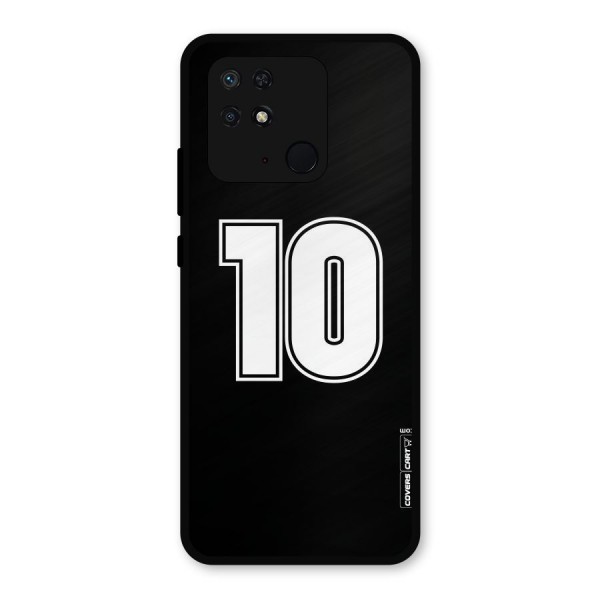 Number 10 Metal Back Case for Redmi 10 Power