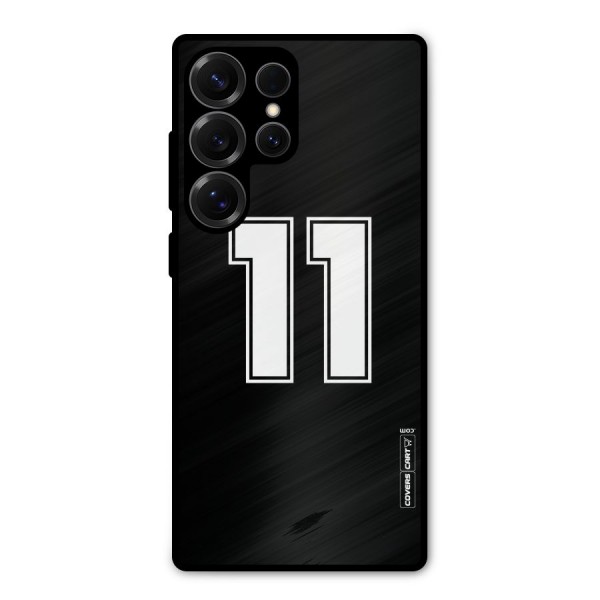 Number 11 Metal Back Case for Galaxy S25 Ultra