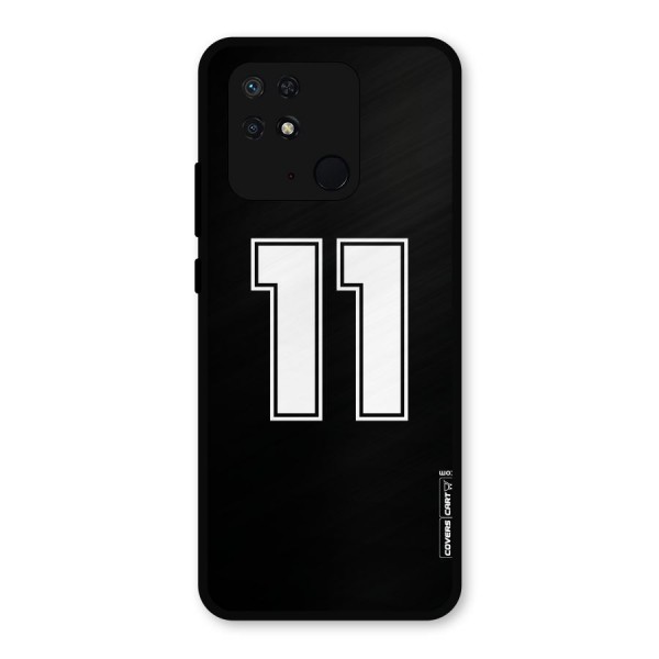 Number 11 Metal Back Case for Redmi 10 Power