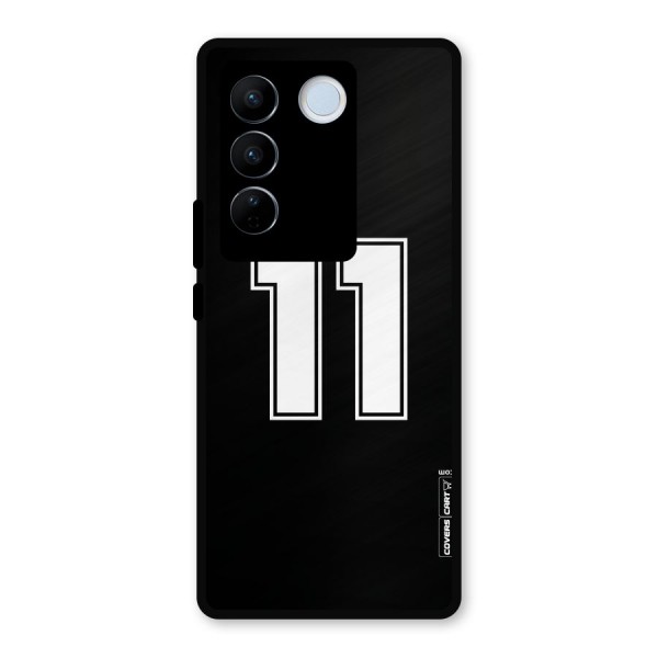 Number 11 Metal Back Case for Vivo V27 Pro