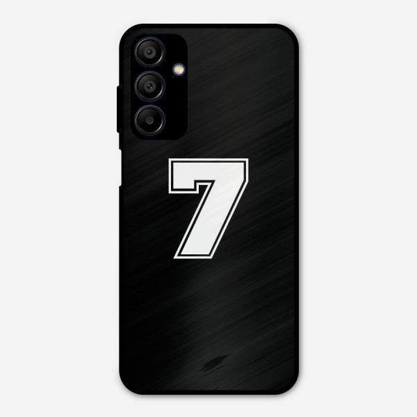 Number 7 Metal Back Case for Galaxy A15 5G