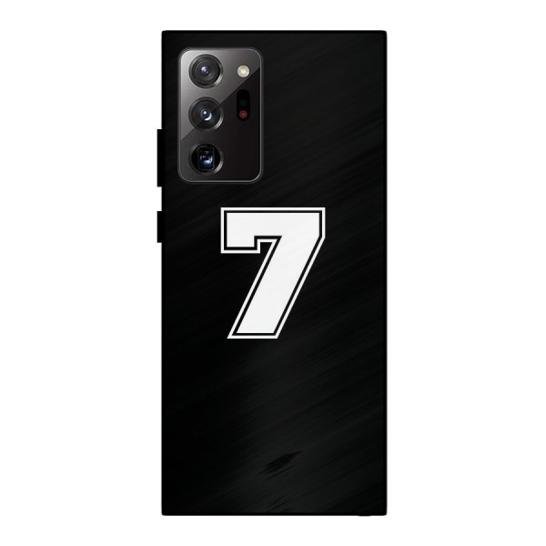 Number 7 Metal Back Case for Galaxy Note 20 Ultra