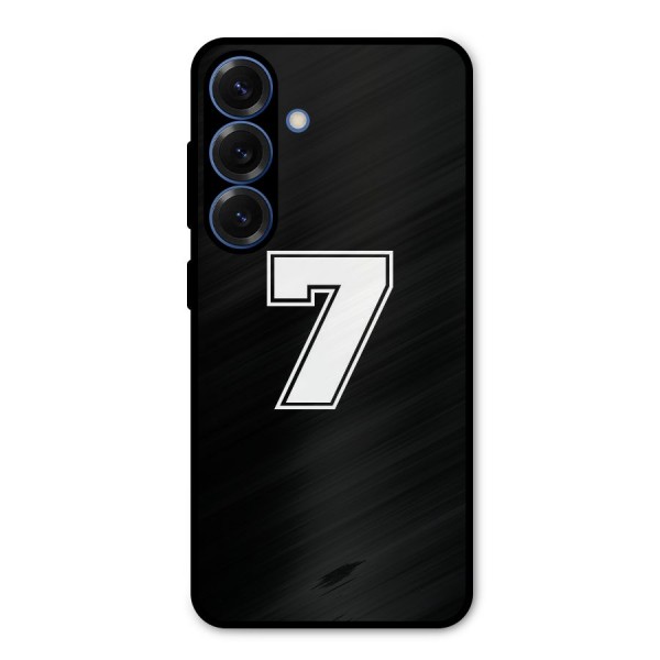 Number 7 Metal Back Case for Galaxy S25
