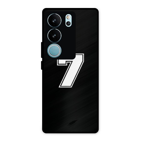 Number 7 Metal Back Case for Vivo V29 Pro