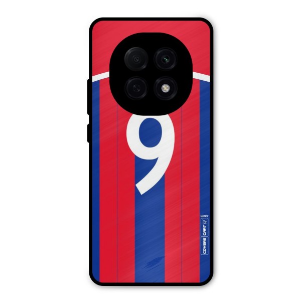 Number 9 Jersey Metal Back Case for Oppo F29 Pro
