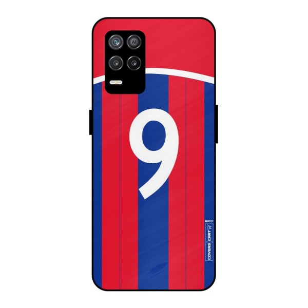 Number 9 Jersey Metal Back Case for Realme 9 5G