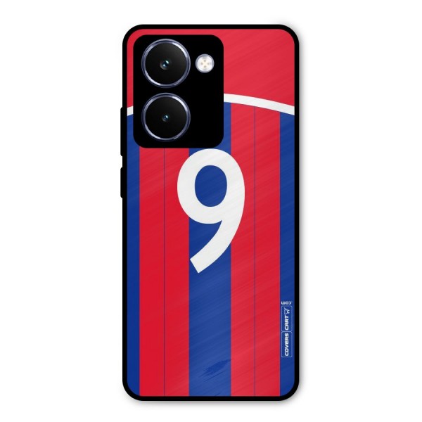 Number 9 Jersey Metal Back Case for Realme P3 Ultra