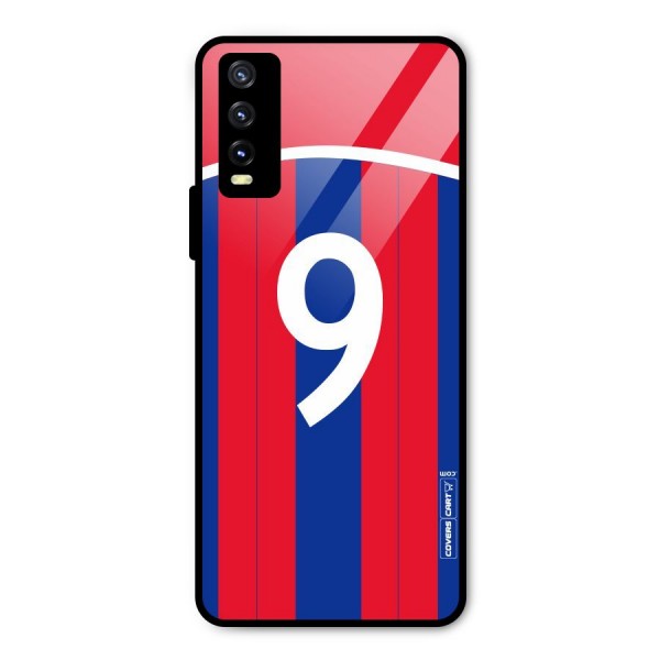 Number 9 Jersey Metal Back Case for Vivo Y20i